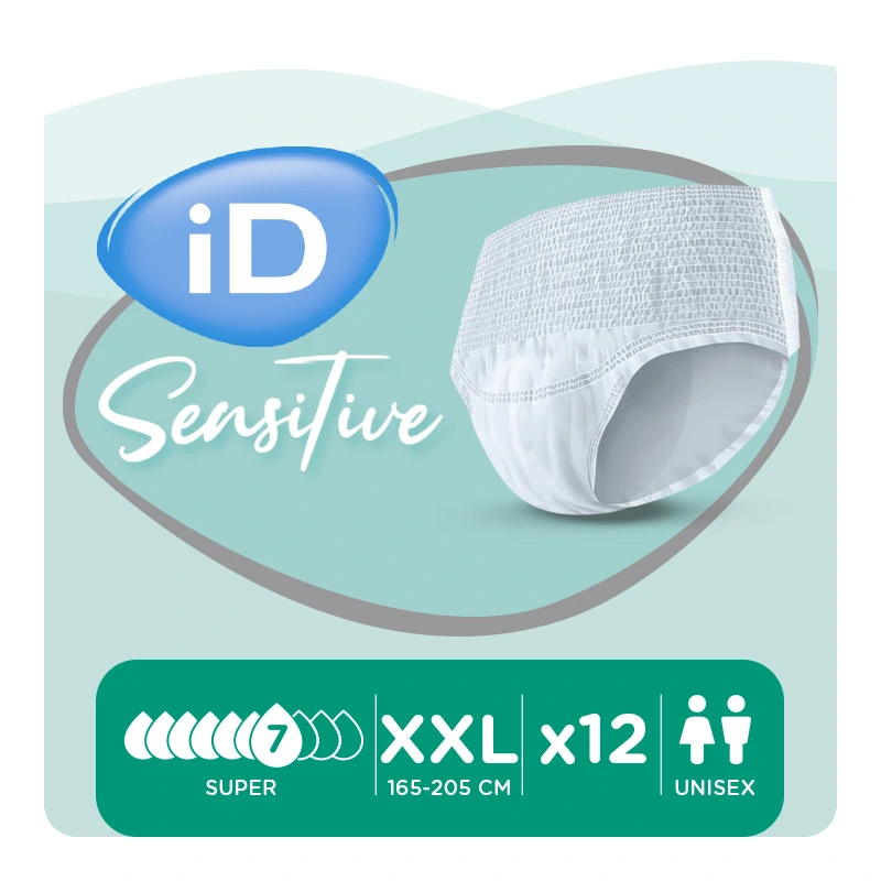 Pants Adulte ID SENSITIVE T5 XXLarge SUPER Sachet de 12