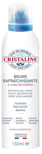 Atomiseur d'Eau CHRISTALINE Flacon Spray de 400ml