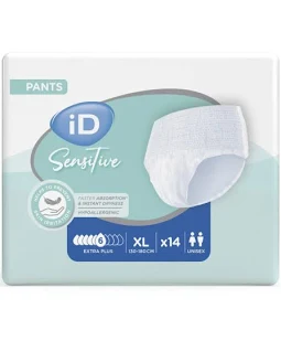 Pants Adulte ID SENSITIVE T4 XLarge Extra Plus Sachet de 14